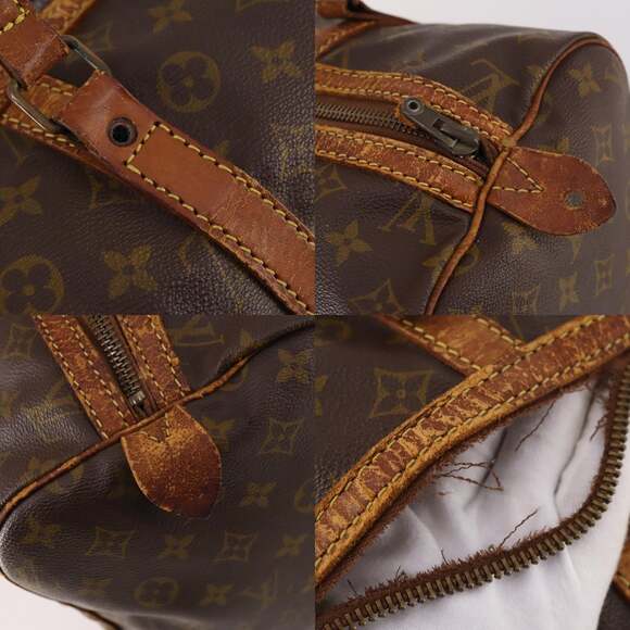 LOUIS VUITTON Monogram Sac Souple 35 Boston Bag M41626 - Picture 11 of 12